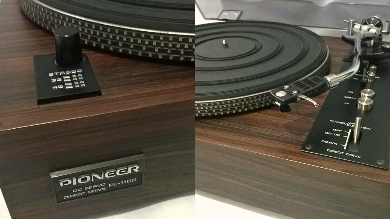 The Timeless Design of the Pioneer PL-1100 Turntable - YouTube