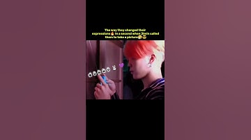 The way they changed their expressions🤧 in a second when Jimin called them to take a picture😎🔥