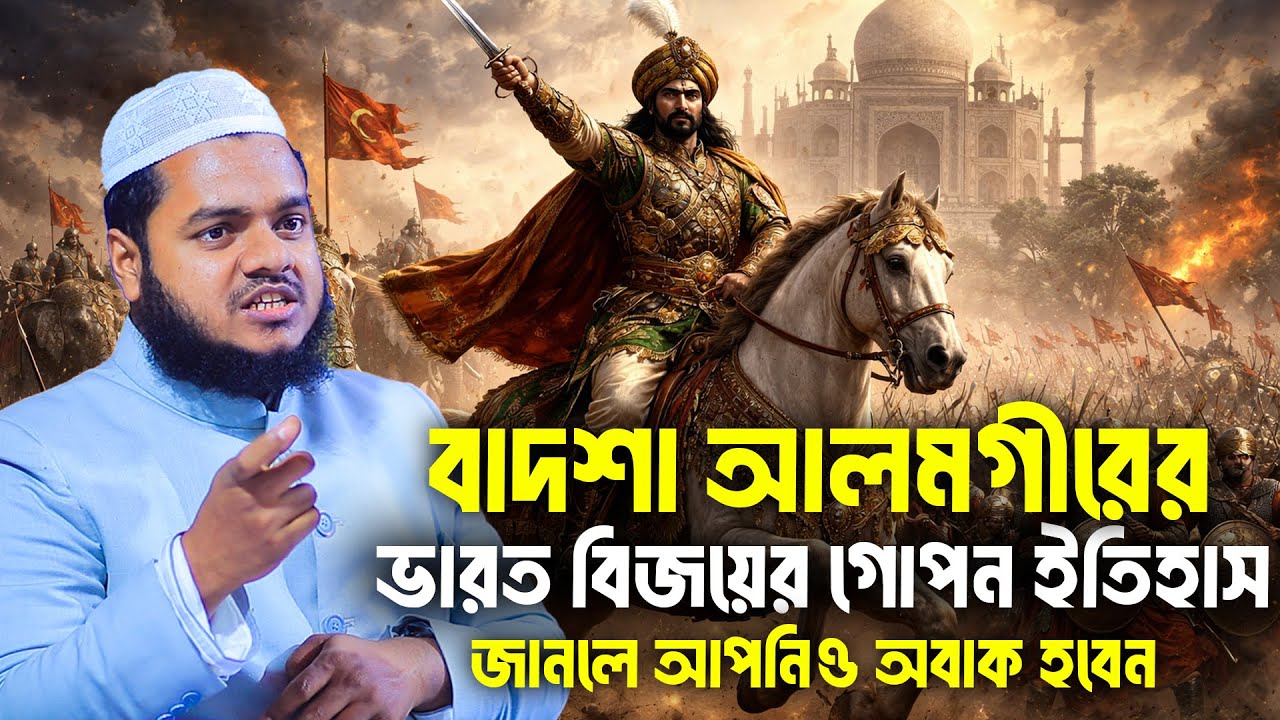 বাদশা আলমগীরের ভারত বিজয়ের গোপন ইতিহাস জানলে আপনিও অবাক হবেন│Abdullah Bin Abdur Razzak New Waz