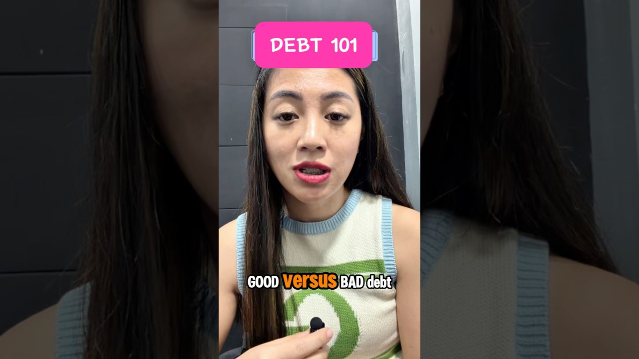 Debt 101 Good vs. Bad Debt. 