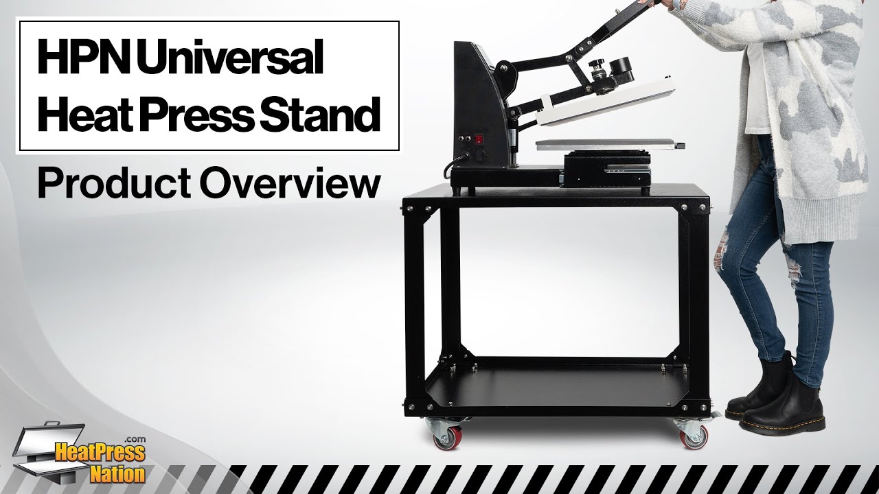 HPN Universal Heat Press Stand Overview YouTube