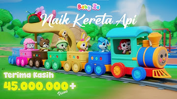 Naik Kereta Api ♪  Lagu anak Indonesia populer ♪  BabyZu