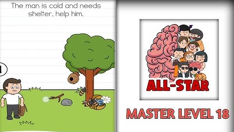 Brain Test All Star Master Level 18 Walkthrough Solutions