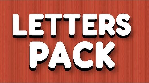 Letters Pack (by Hyperlab Games) IOS Gameplay Video (HD)