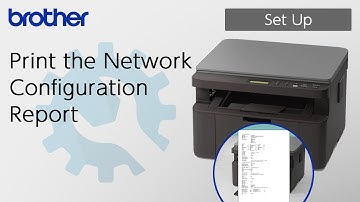 Print the Network Configuration Report [Brother Global Support]