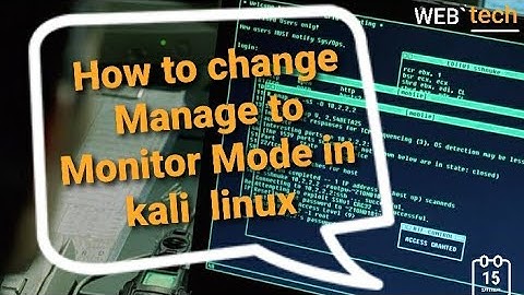 How to enable and disable monitor mode in Kali Linux || kali linux || 2020