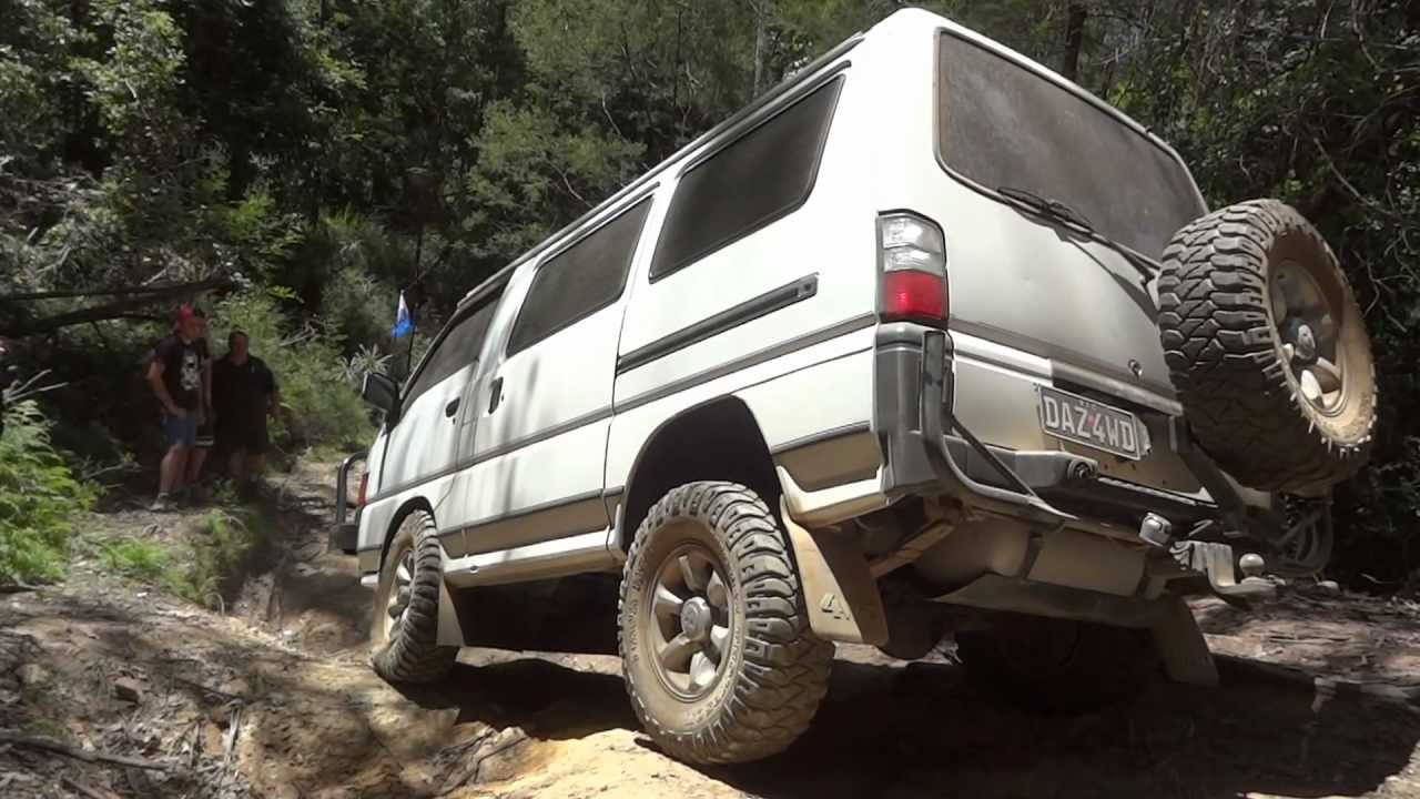 Mitsubishi l300 4wd van at the watagans YouTube