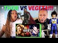 Death Battle! &quot;Thor VS Vegeta (Marvel VS Dragon Ball)&quot; REACTION!!!