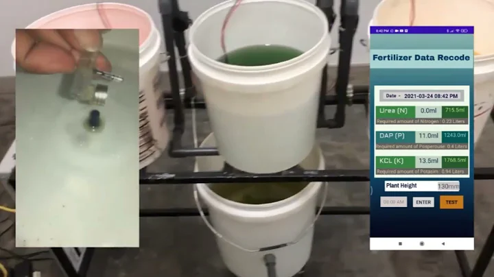 IoT Based Smart Agriculture Fertiliser System