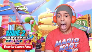 More New Tracks Wave 2 Is Fire mario Kart 8 Deluxe wave 2 booster Dlc 2