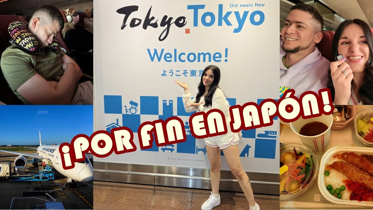 Día 1: ¡Nos vamos a Japón! ✈️😍 Mostramos TODO el viaje!