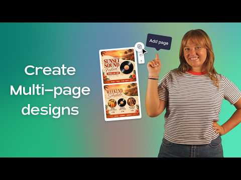 How to Make Multi-page Designs on PosterMyWall | What's New