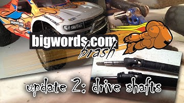 Brash by BIGWORDS Update 2 Drive Shafts Rustler Slash Basher