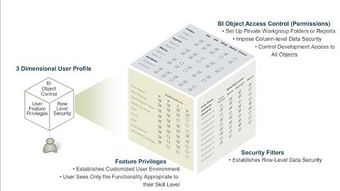 Security Roles Administration System for Microstrategy platform
