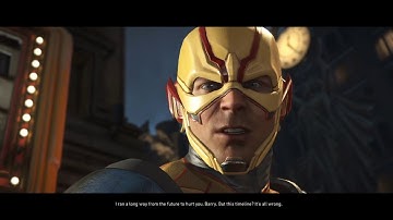 Injustice 2: Awesome Reverse Flash vs the Flash Story Mode Scene