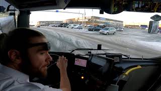 [Onboard] The First Small Snow In Tromsø - Line 34 Around The Island (Almost)