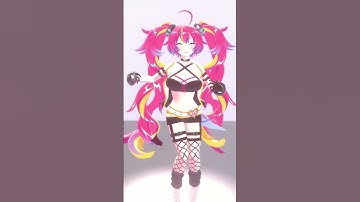 アニメダンス踊ってみた！ - Unity URP #animedance #tocatoca #shorts #踊ってみた #vtuber