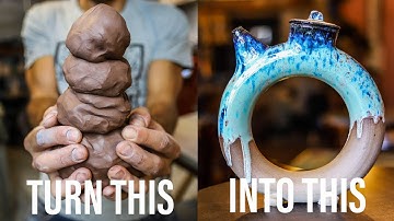 How to make a DOUGHNUT/CIRCLE shape TEAPOT!