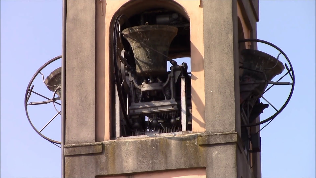 Концерт колоколов церкви Святых Петра и Павла в Милане (Италия)