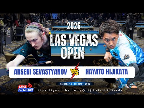 ARSENI SEVASTYANOV vsHAYATO HIJIKATA〜LAS VEGAS OPEN 2026〜