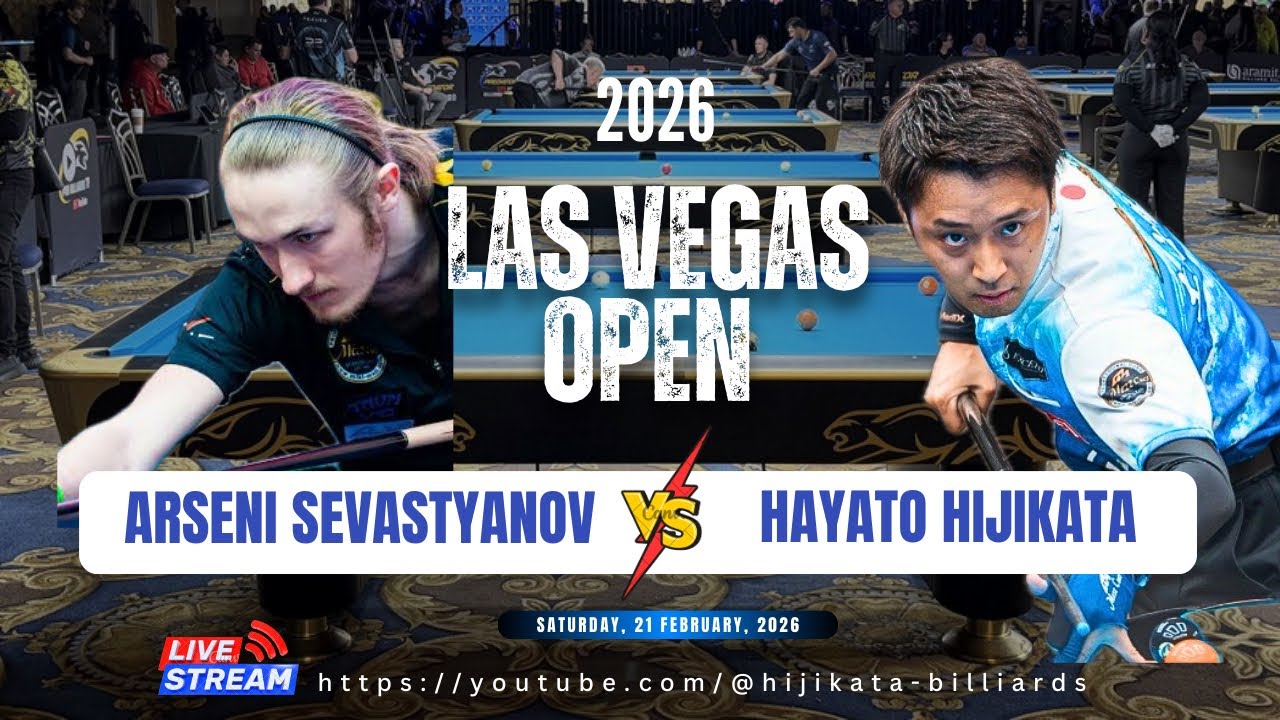 ARSENI SEVASTYANOV 🇫🇮vs🇯🇵HAYATO HIJIKATA〜LAS VEGAS OPEN 2026〜