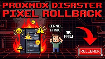 Proxmox 9.1 Disaster: Kernel Panics, NIC Failures, & The Rollback Rush