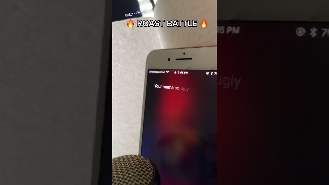 SIRI ROAST BATTLE Yo mamas so fat YouTube