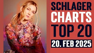 Schlager Charts Top 20 - 20. Februar 2025