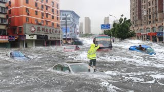 Çinde Sel Devam Ediyor Milyonlarca Galon Su Jianchang Şehrini Sular Altında Bıraktı
