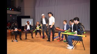 Michael Jackson, Aha, and Mario on Boomwhackers! (Fall 2017)