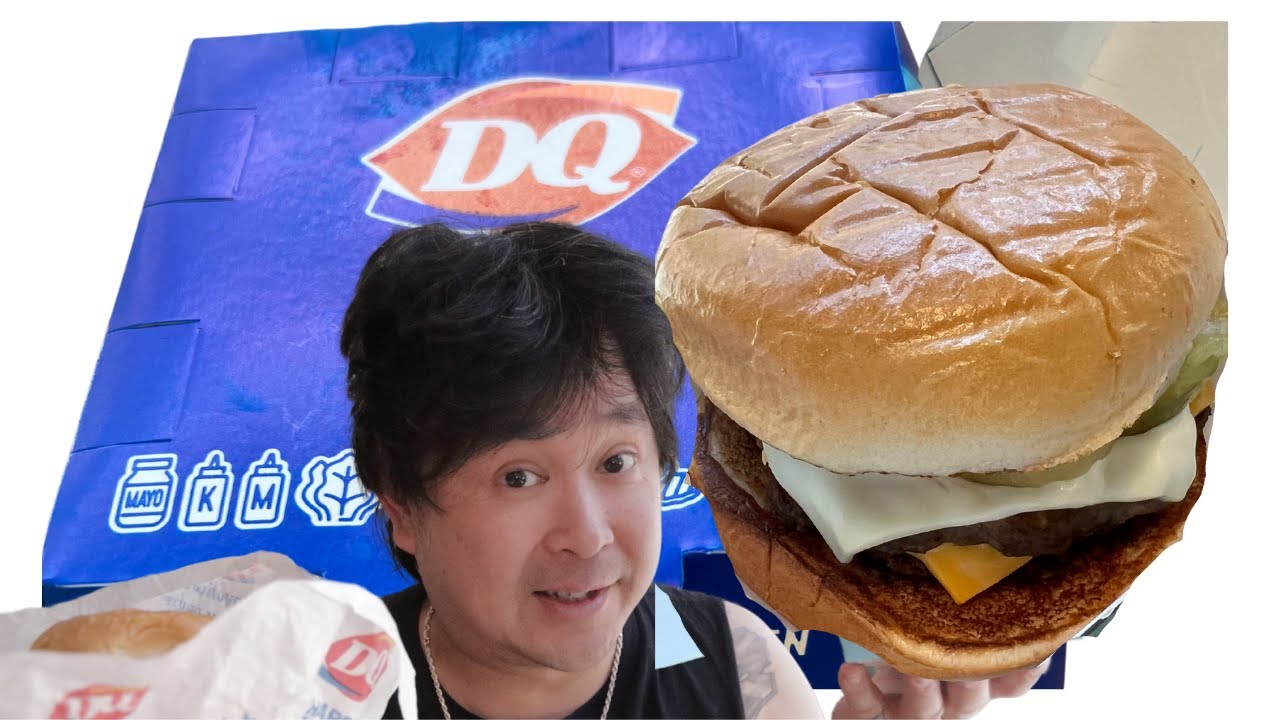 Trying THE BEST of DAIRY QUEEN'S WILD Alaskan FISH sandwich and BURGER ...