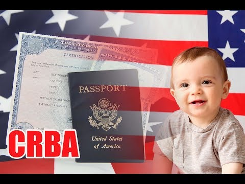 CIUDADANIA AMERICANA PARA HIJOS DE CIUDADANOS NACIDOS FUERA ESTADOS UNIDOS CRBA