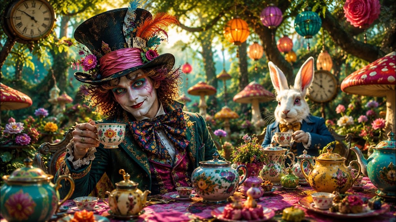 The Mad Hatter’s Centerpiece (Mad Hatter II) ☕ | Original Dark Electro Swing Villain Song
