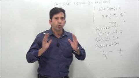 Inverse Trigonometric Functions  4