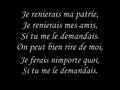 Edith Piaf - L'hymne à l'amour (paroles)