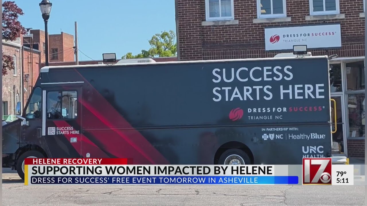Event supports women impacted by Helene in North Carolina - YouTube