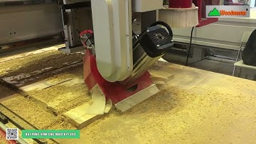 Máy CNC 2d gắn trục cưa 3D nghiêng trục WM 1325RS5