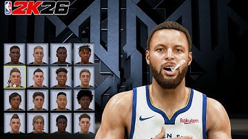 BEST NBA 2K26 STEPHEN CURRY FACE CREATION