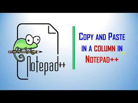Video: Bagaimana Anda pergi ke kolom tertentu di Notepad ++?