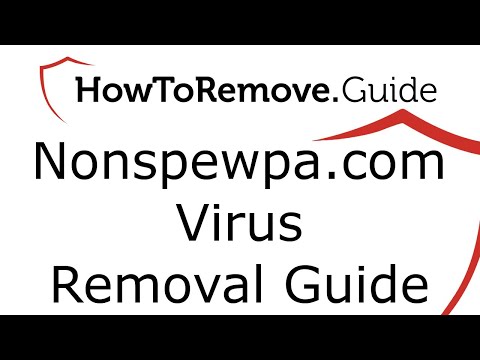 Nonspewpa.com Virus Pop up Removal