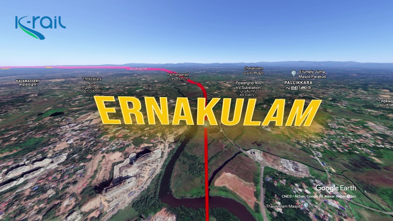 Kerala S 200 Kph Semi High Speed Silver Line Map Timeline Details And Progress Railpost In