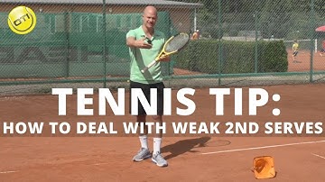 How To Deal With Weak 2nd Serves