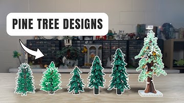LEGO Pine Tree Designs for your MOCs