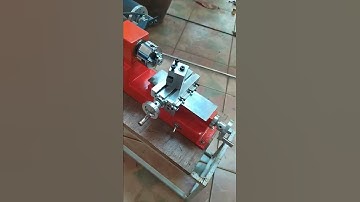 Baby Lathe machine homemade