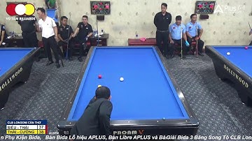 HỒNG THÁI, HÙNG CƯỜNG gặp QUANG THÁI, TỰ SIÊU. Giải Bida 3 Băng Song Tô Cup CLB Longoni Cần Thơ