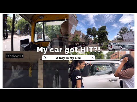My Car Got Hit?! | A day in my life | Uni Vlog | Vlog | Rama Nagdev
