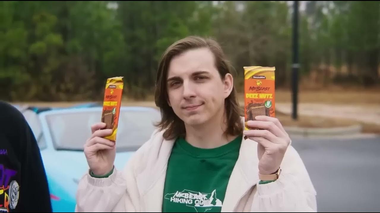 MrBeast's Deez Nutz Feastables Commercial YouTube