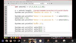 Aula POO - 002 - Revisão da linguagem Java - Parte 02