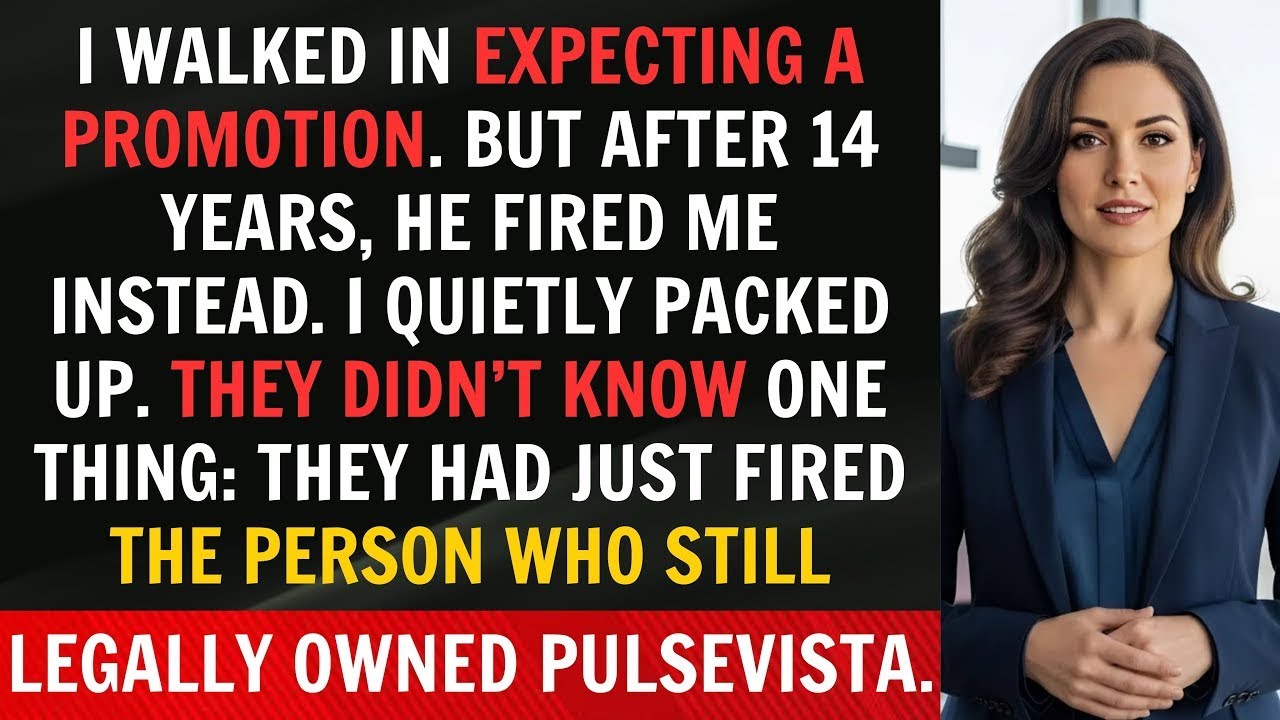 Fired During the Promotion I Was Promised — My Boss Didn’t Know I Still Owned the Company.
