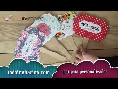 pai pais personalizados para tu boda 